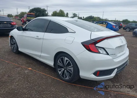 2017 Honda Civic Ex-L from USA, damaged, VIN 2HGFC3B77HH359206